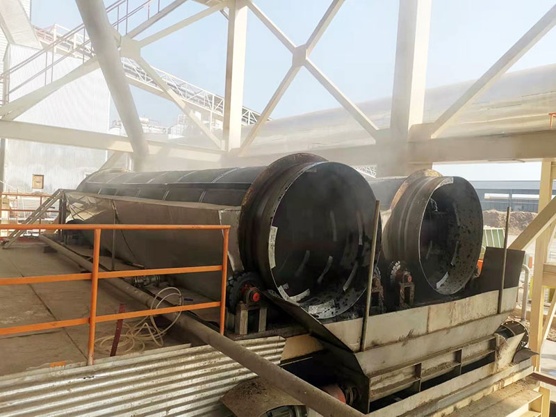 污水处理滚筛式螺旋挤压装置